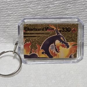 Charizard VMAX Gold Keychain